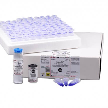 Tests Leuko-TIC 1:20 bleu plus pour comptage leucocytaire