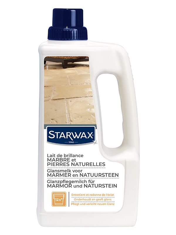 STARWAX Lait Brillance Marbre 1L | Soin et lustre