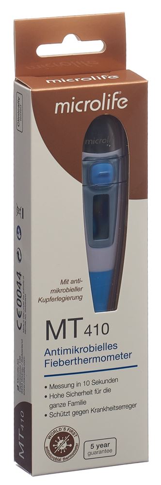 MICROLIFE MT410 Thermomètre Antimicrobien | Précis