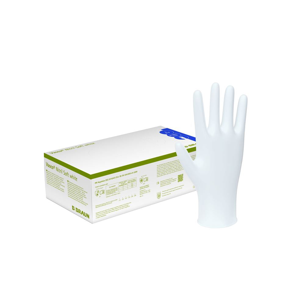 VASCO Nitril Soft L Blanc | 200 pièces