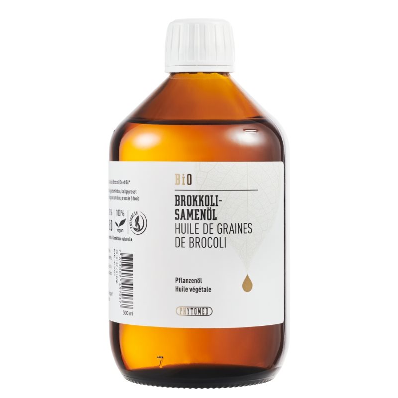 PHYTOMED Huile de Brocoli Bio 500ml | Soin Naturel