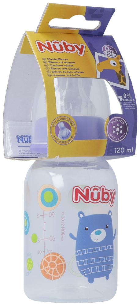 NUBY Biberon Standard Design | 120ml