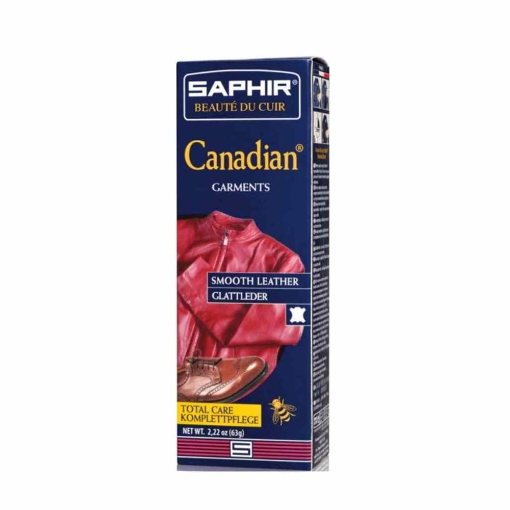 SAPHIR Canadian Crème Cuir Brun Foncé 75ml | Soin Cuir