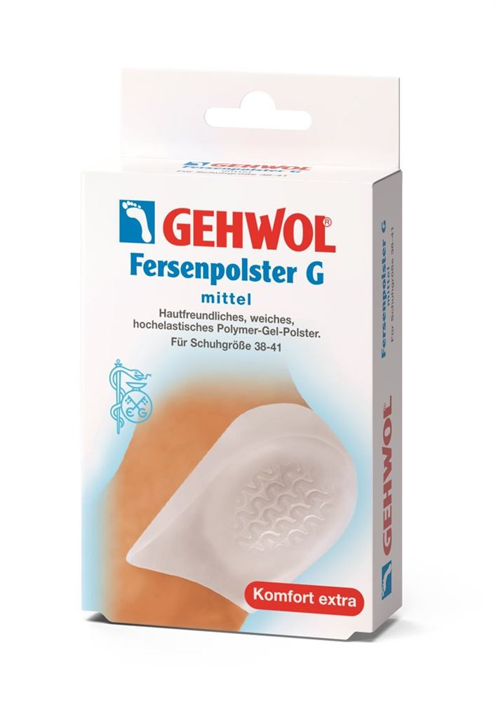 GEHWOL Fersenpolster G Gelwellen Mittel | 1 Paire