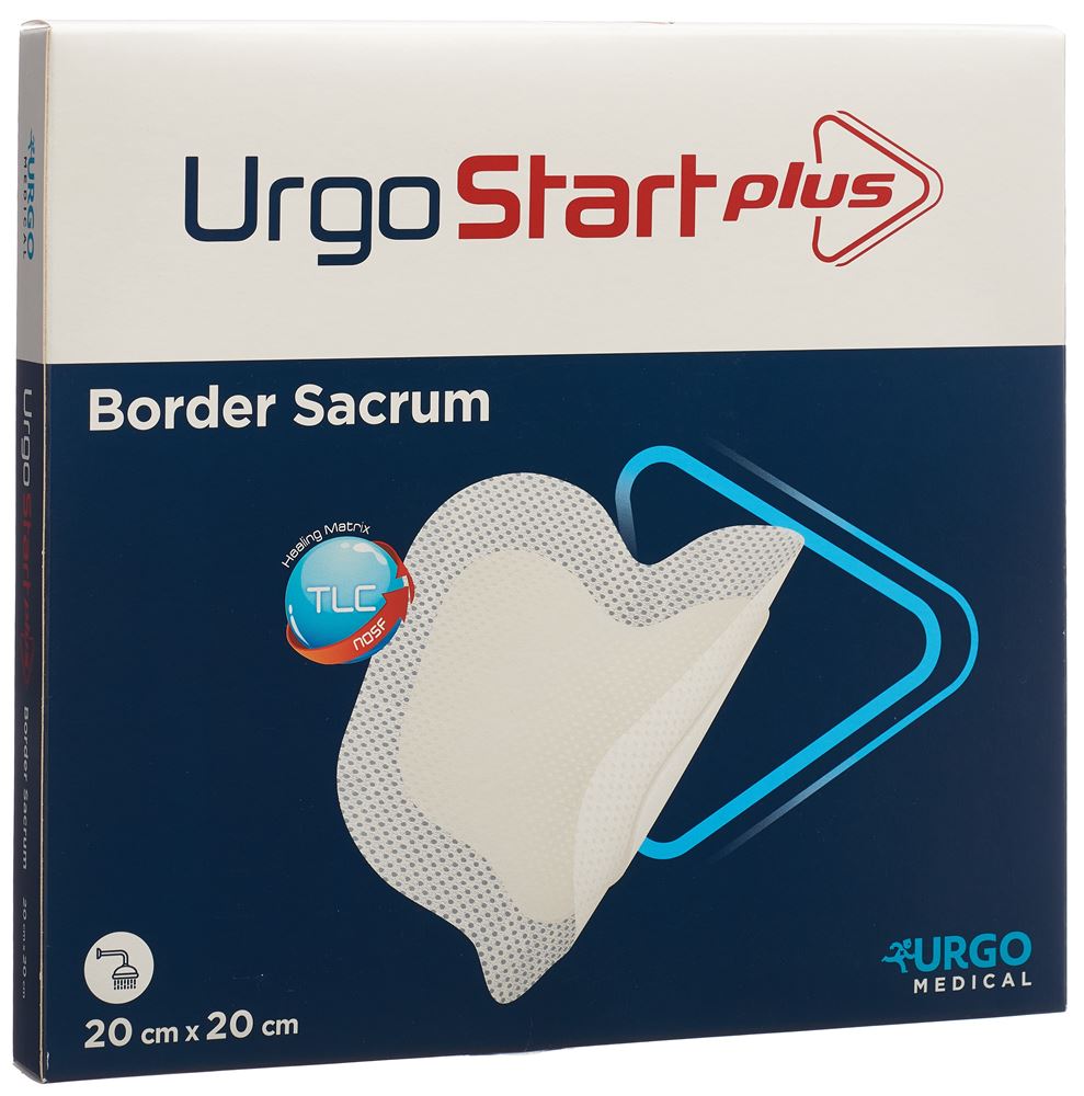 URGOSTART Plus Border Pansements 20x20cm | 5 pièces