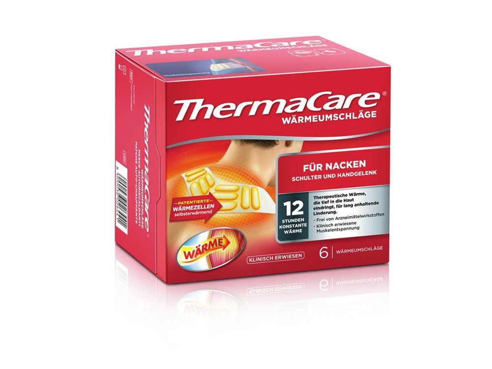 THERMACARE Patch Cou Épaules Bras 6 pièces | Chaleur Apaisante