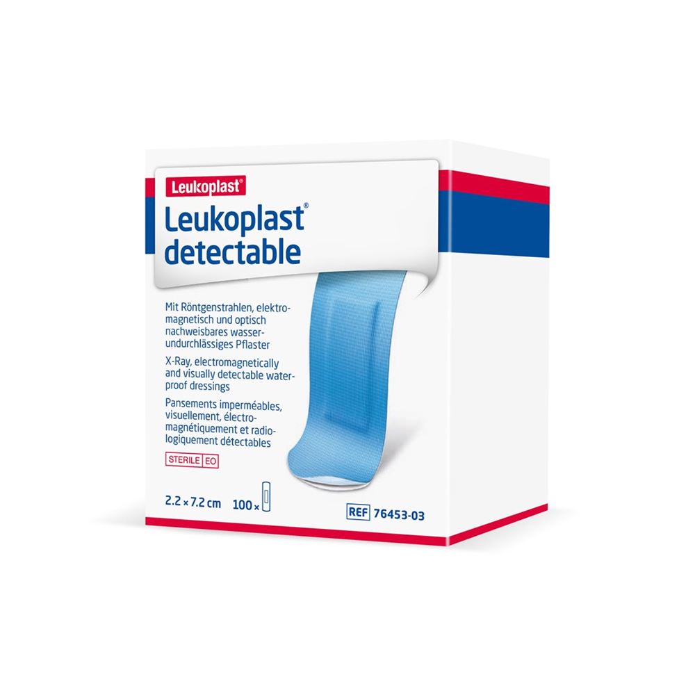 LEUKOPLAST Detectable Pansement 2.2x7.2cm | 100 pièces