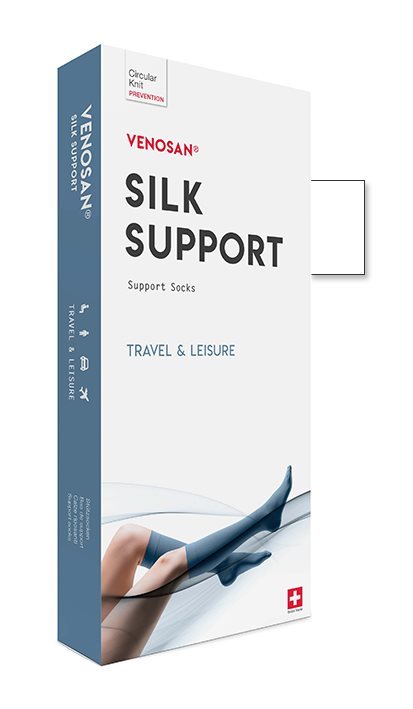 VENOSAN SILK A-D Chaussettes de soutien S Blanc 1 paire | Compression