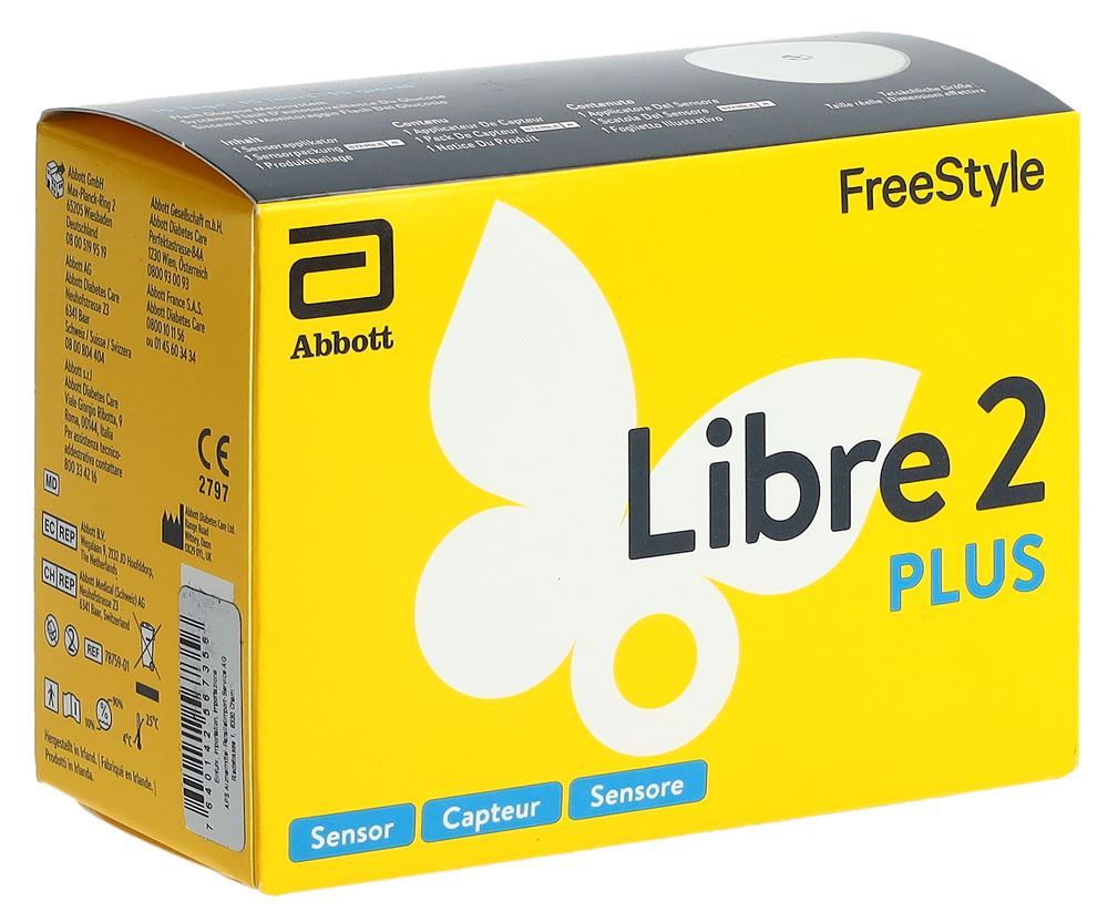 ABBOTT FREESTYLE Libre 2 Captor | 15 jours