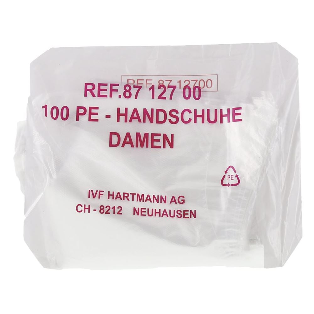 Gants PE Taille M | 100 pièces