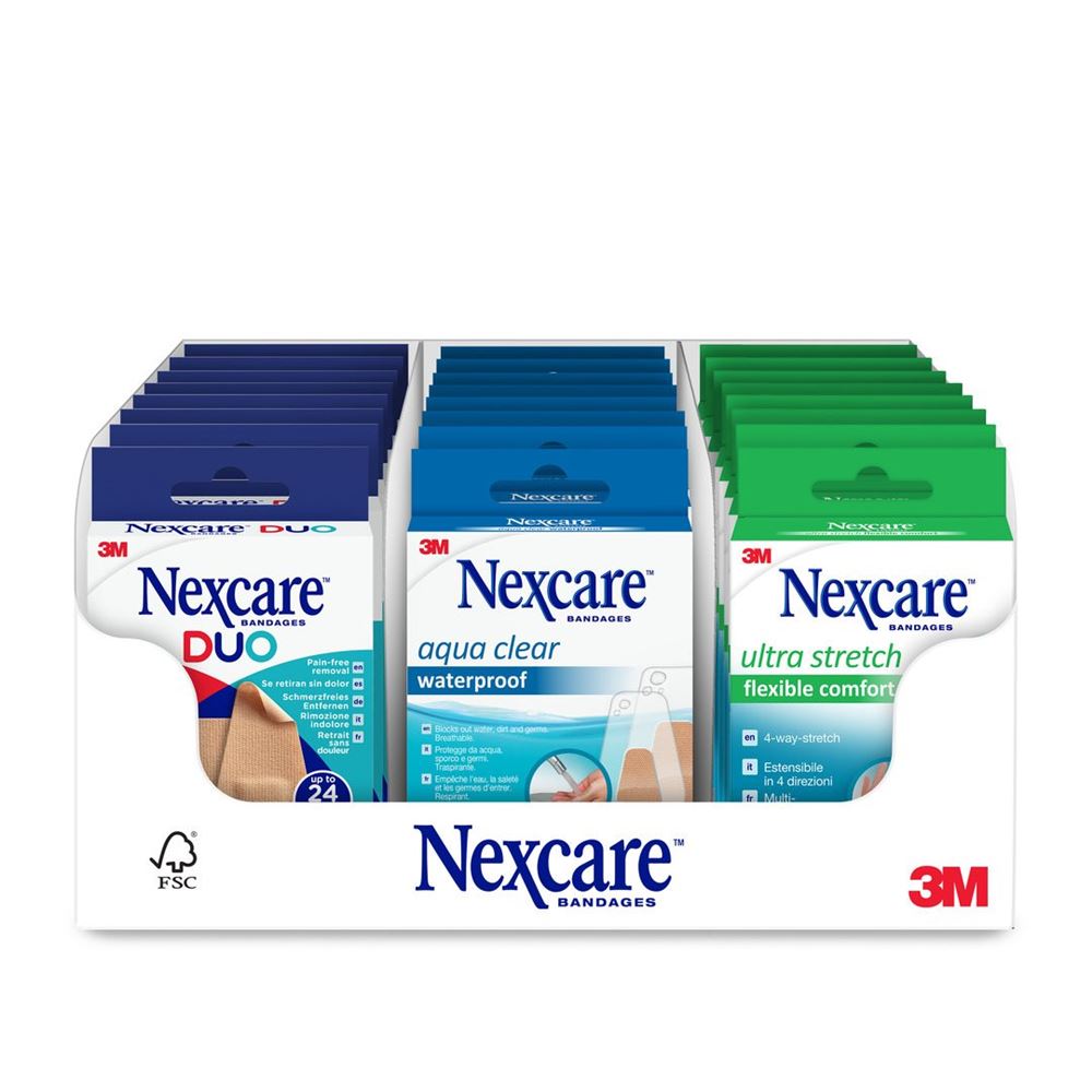 3M NEXCARE Assortiment Pansements | 24 pièces