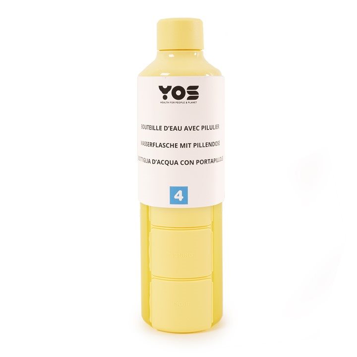 YOS Distributeur Quotidien 375ml Jaune | Organisation