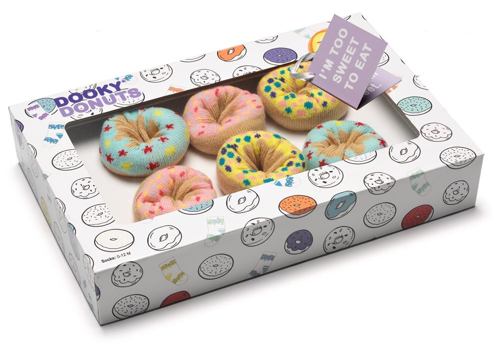 DOOKY Chaussettes Tutty Frutti 0-12M | 3 paires