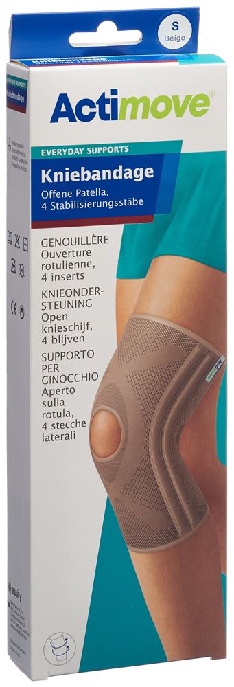 ACTIMOVE Everyday Support Genouillère S | Ouverte
