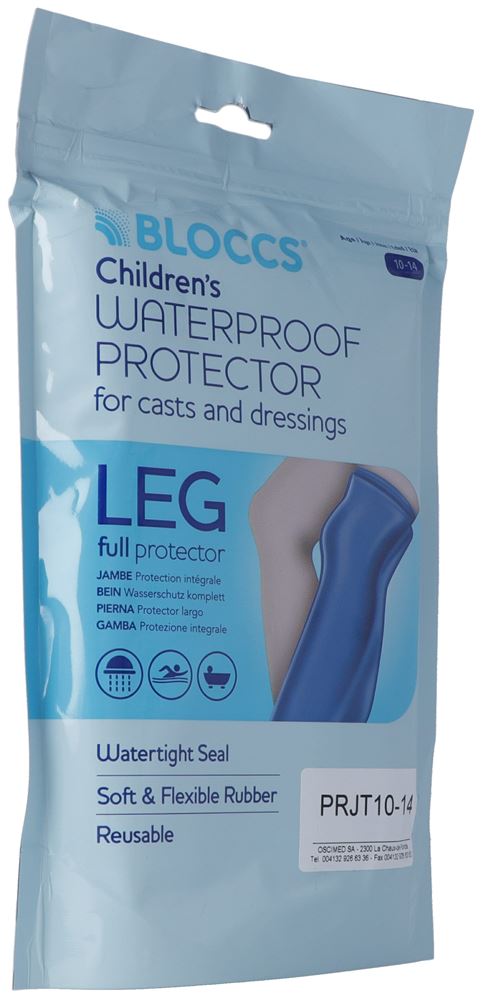 BLOCCS Protection Jambe Douche 43-70+/78cm | Étanche