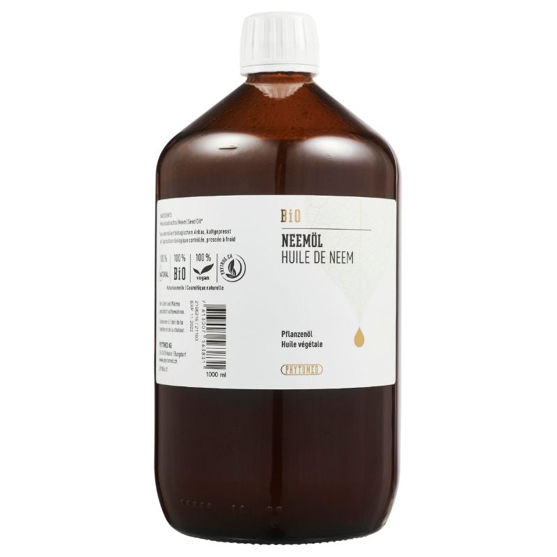 PHYTOMED Huile Neem Bio 1000ml | Soin Naturel