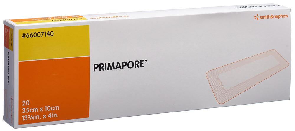 PRIMAPORE Pansement 35x10cm | Stérile 20 pièces