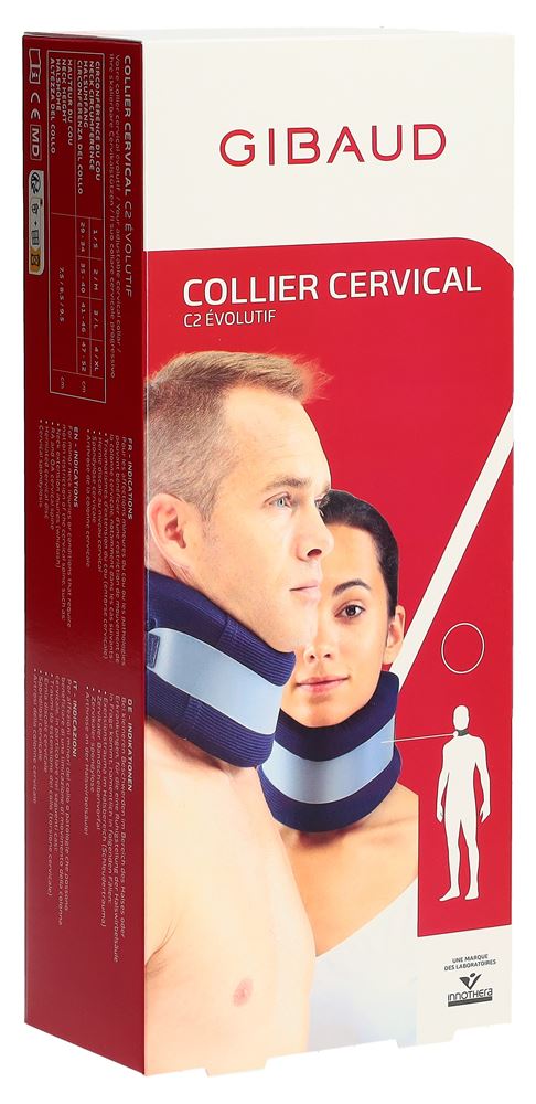 GIBAUD Cervex C2 8.5cm Gr2 35-40cm Renforcé | Soutien