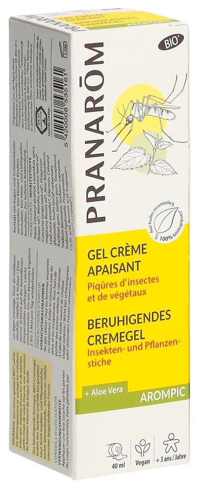 PRANAROM Aromapic Gel Apaisant Bio 40ml | Peau