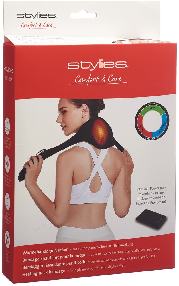 STYLIES Bandage Chaleur Nuque | Détente