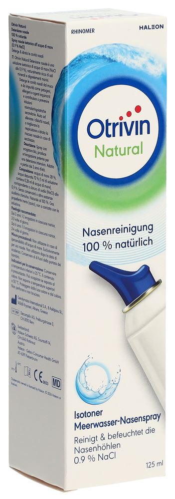 OTRIVIN Natural Lavage nez 125ml | Nettoyage nasal
