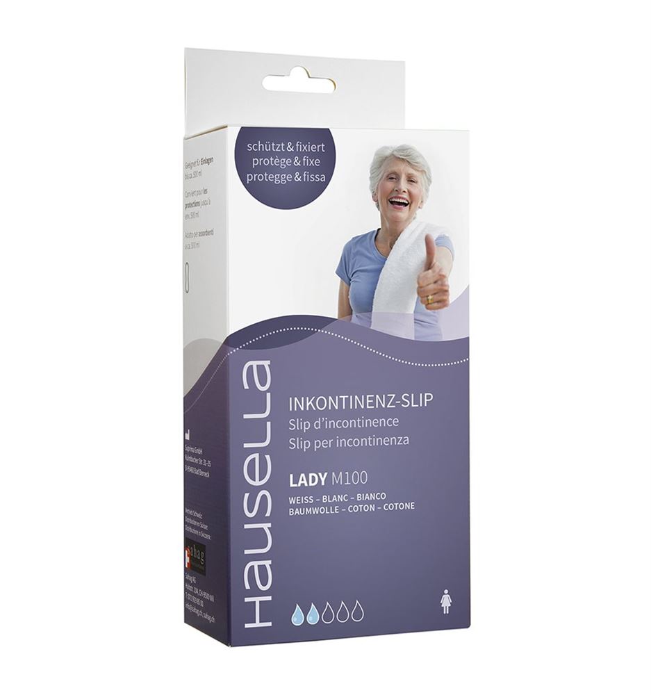 HAUSELLA Inkon-Slip Lady M100 S Blanc | Confort