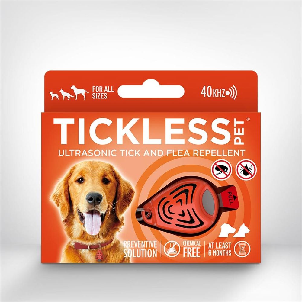 TICKLESS Pet Anti-Tiques Orange | Protection