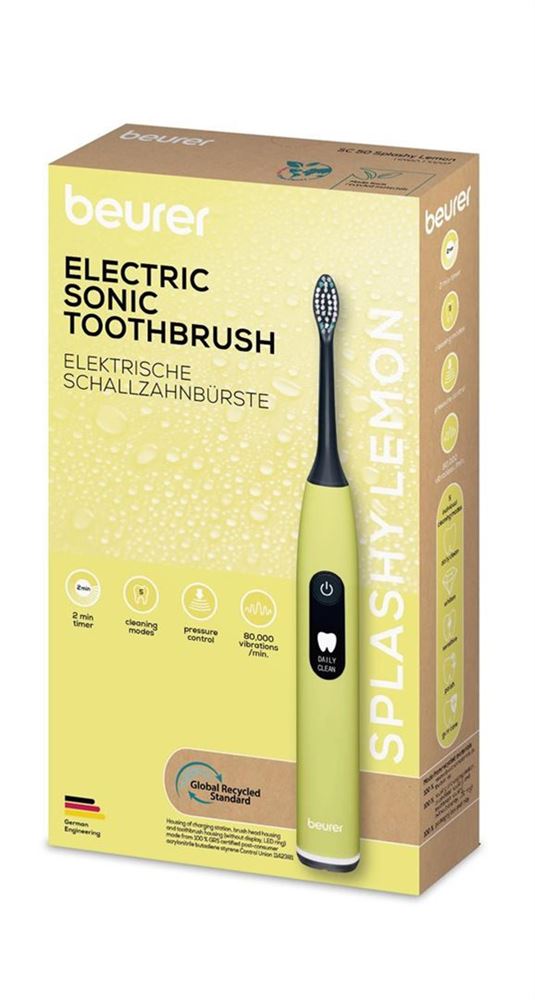 BEURER SC 50 Splash Brosse à Dents Électrique | Splash