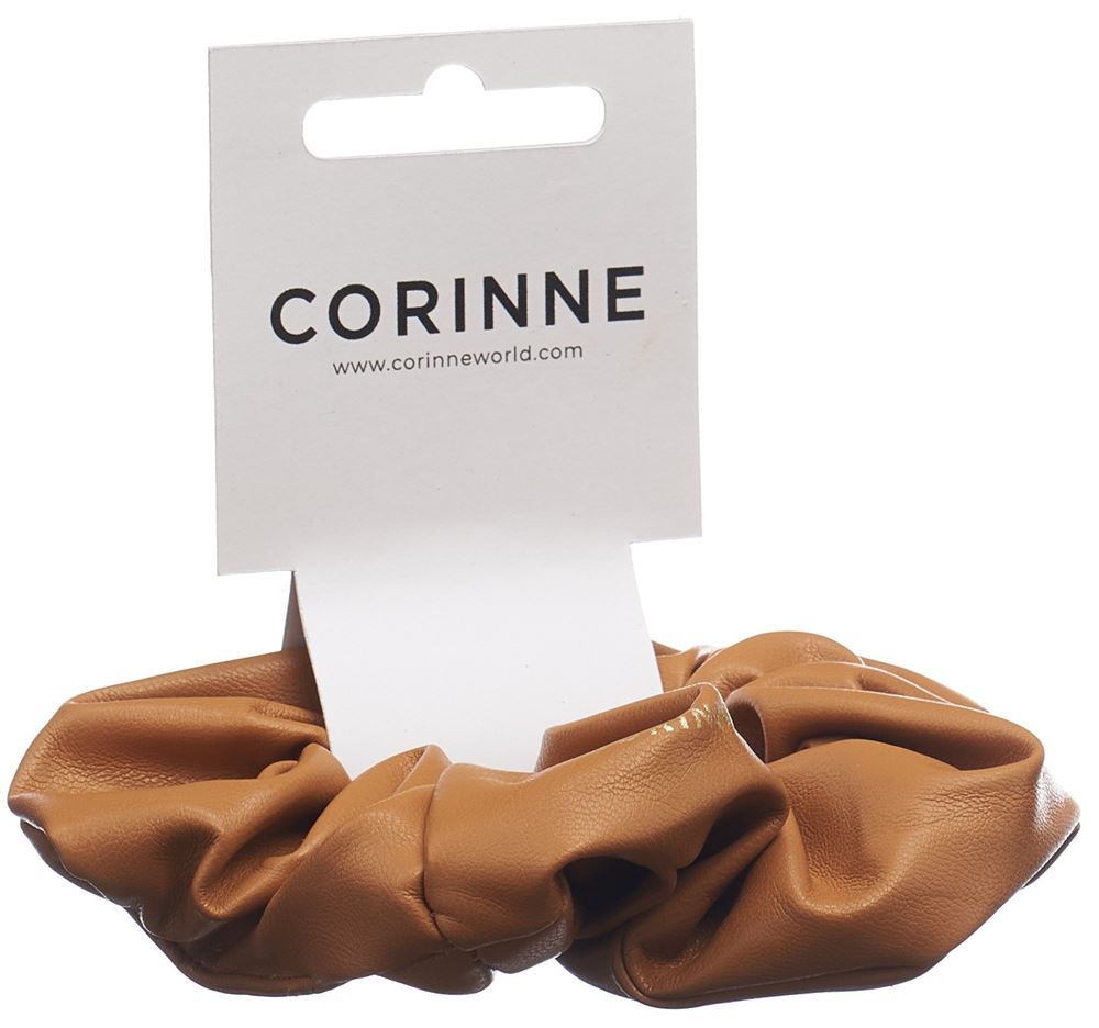 CORINNE Scrunchie Vegan Camel | Style