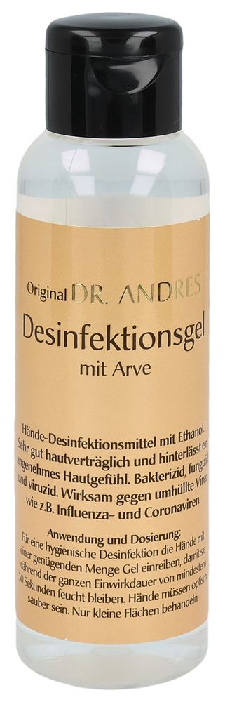 ANDRES Gel Désinfectant Arve Flacon | 100 ml