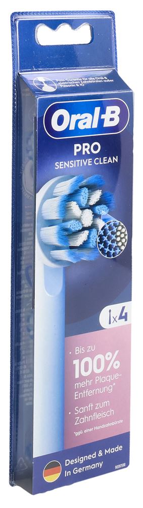 ORAL-B Brossette Sens Clean Pro 4 pièces | Douceur & Efficacité