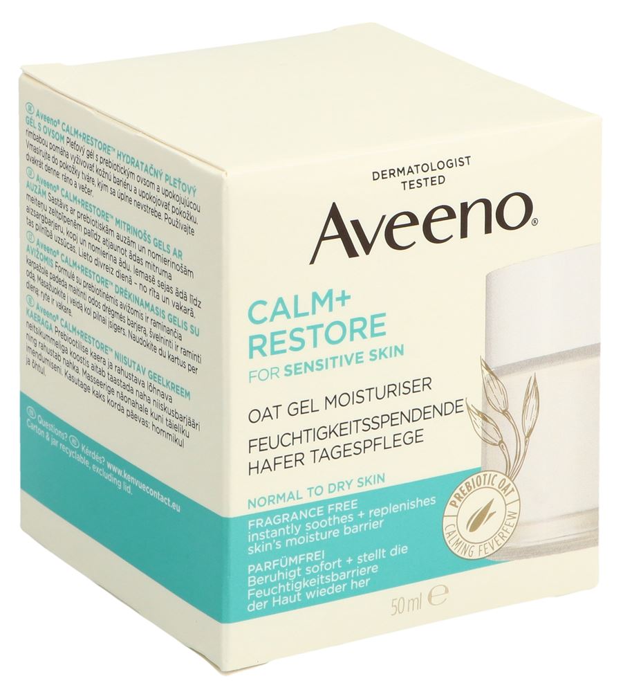AVEENO Calm+Restore Soin Jour 50ml | Hydratation