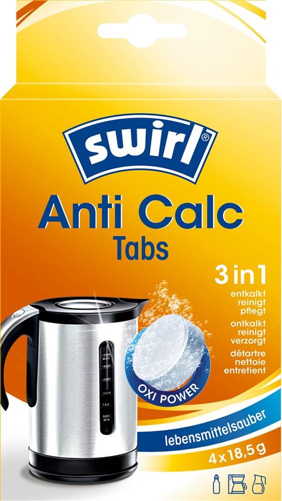 SWIRL Anti Calc Tabs 3in1 | 4 x 18.5g