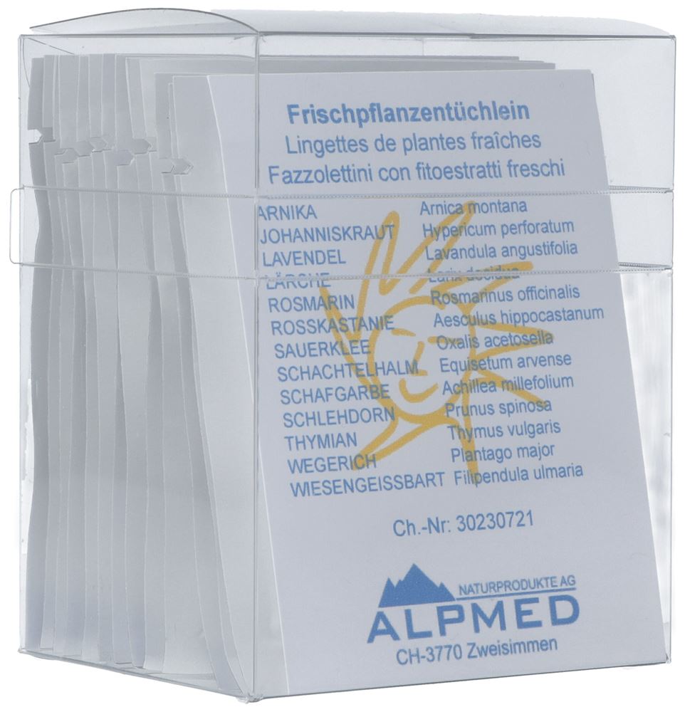 ALPMED Lingettes Végétales Assorties | 13 pièces