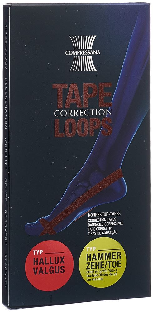 COMPRESSANA TAPE LOOPS GrV ocean 1 Paire | Compression