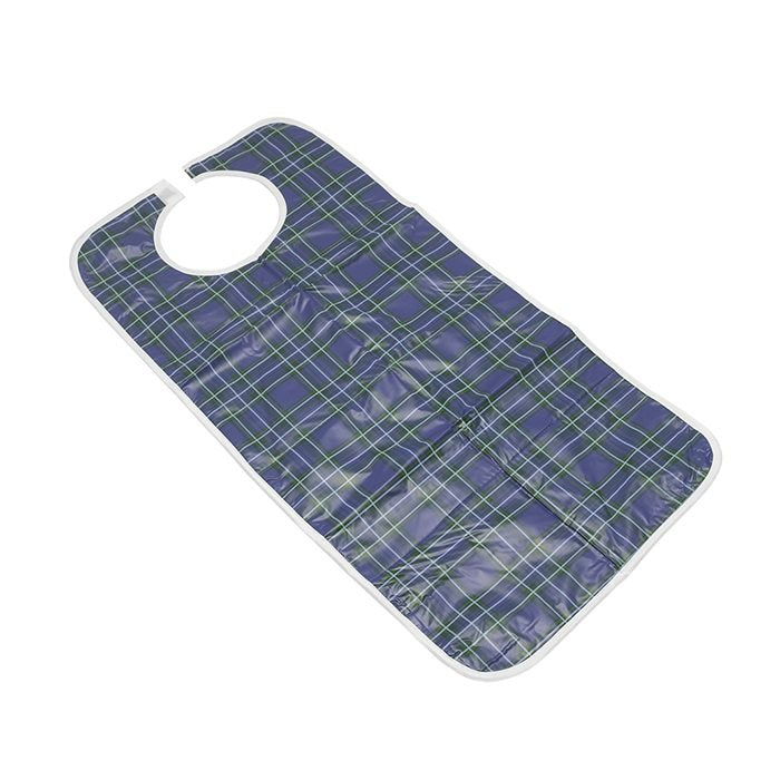 SUNDO Langes à Carreaux 45x90cm Bleu-Vert Velcro | Protection