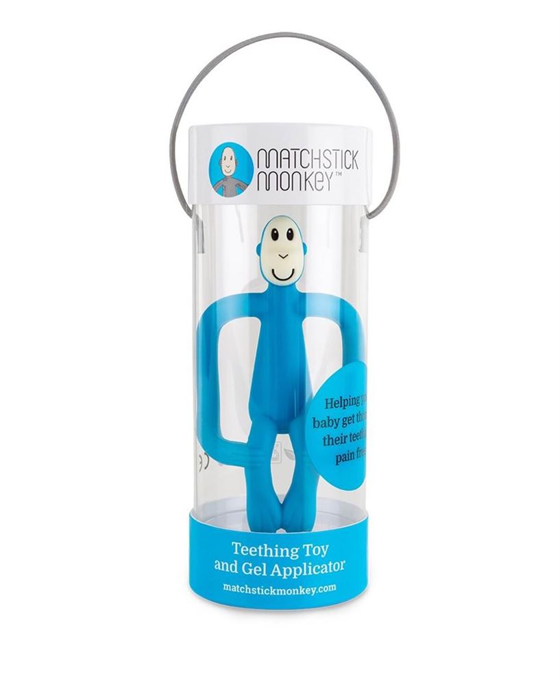 MATCHSTICK MONKEY Jouet Dentition Bleu | Bébé
