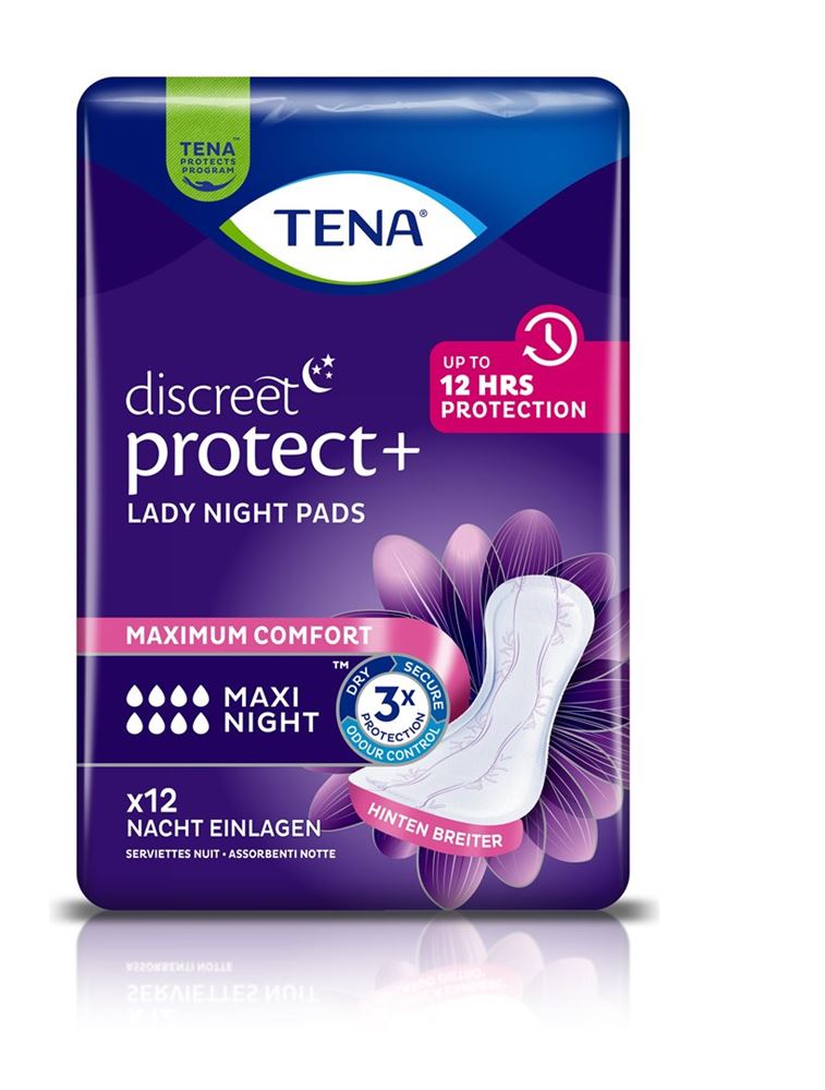 TENA Lady Maxi Night Protections | Nuit Sûre