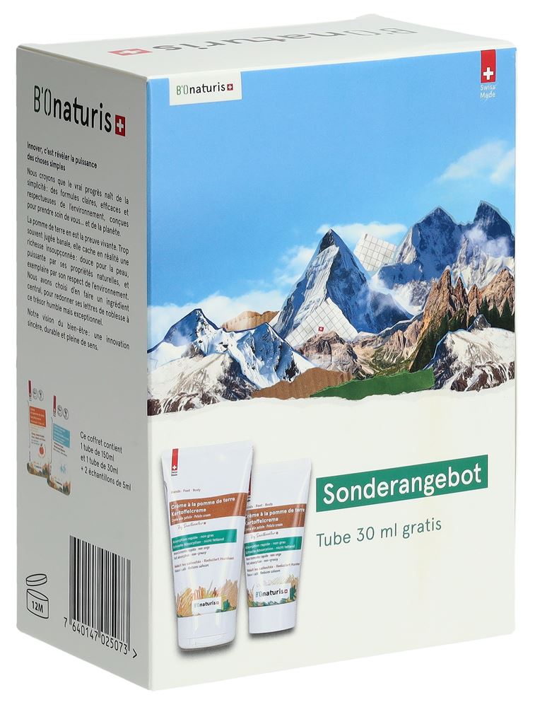 BIONATURIS Crème Pomme Terre Duo 180ml | Soin