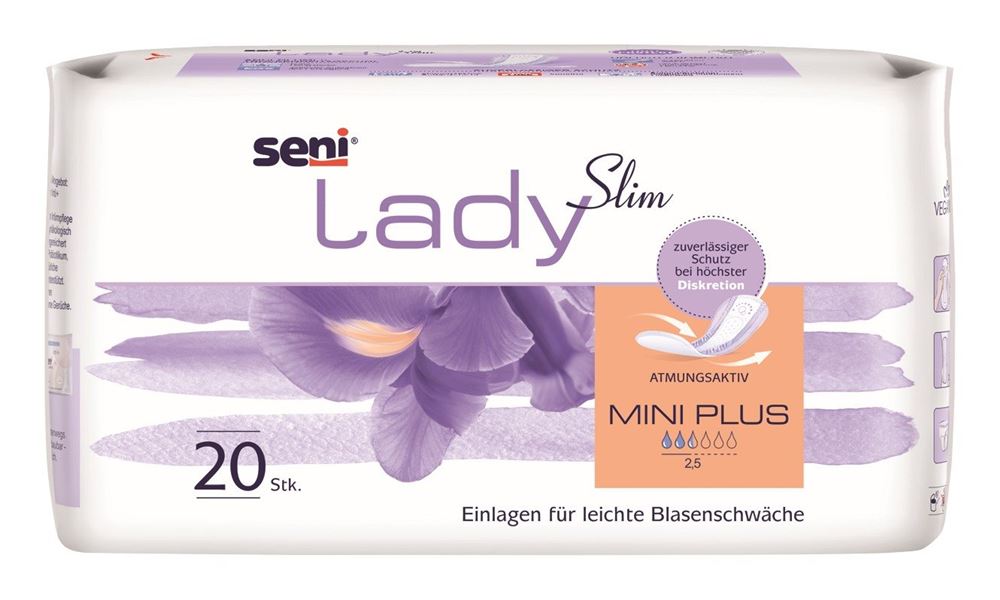 SENI Lady Slim Mini Plus Protections 20 pièces | Discrétion