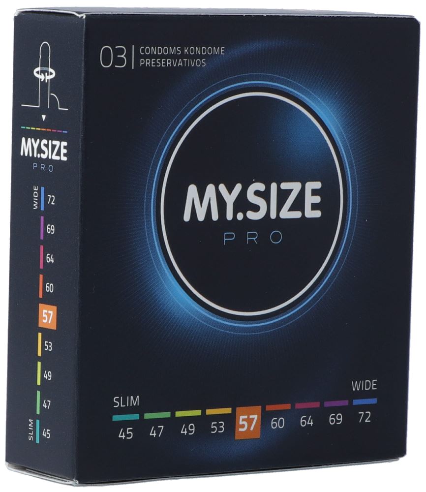 MY SIZE PRO Préservatif 57mm | 3 pièces