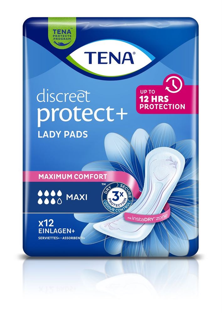 TENA Lady discreet Maxi | 12 pièces