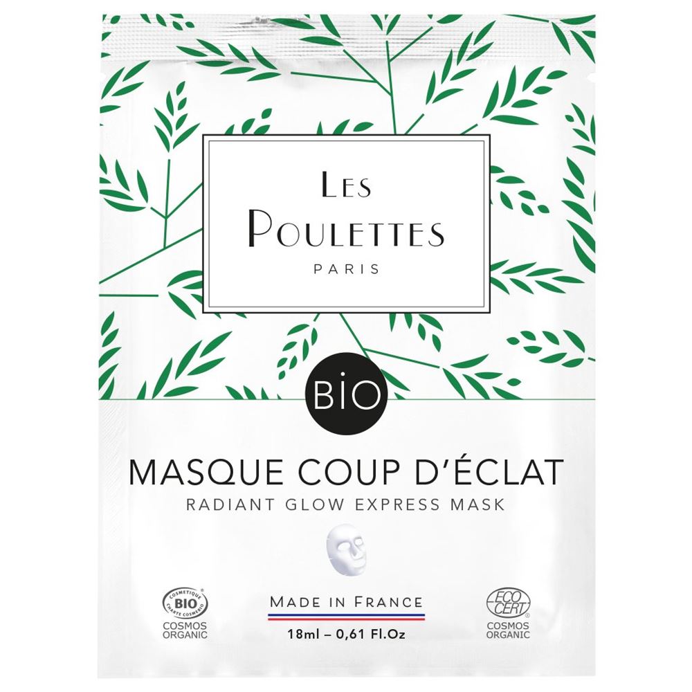 LES POULETTES Mask Radiant Glow Masque 18ml | Éclat
