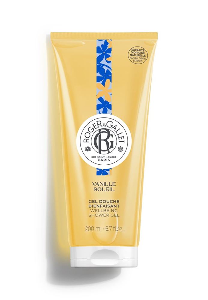 ROGER GALLET Vanille Soleil Gel Douche 200ml | Gourmand