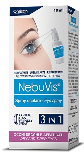 NEBUVIS Réhydratant Yeux 10ml | Confort Visuel