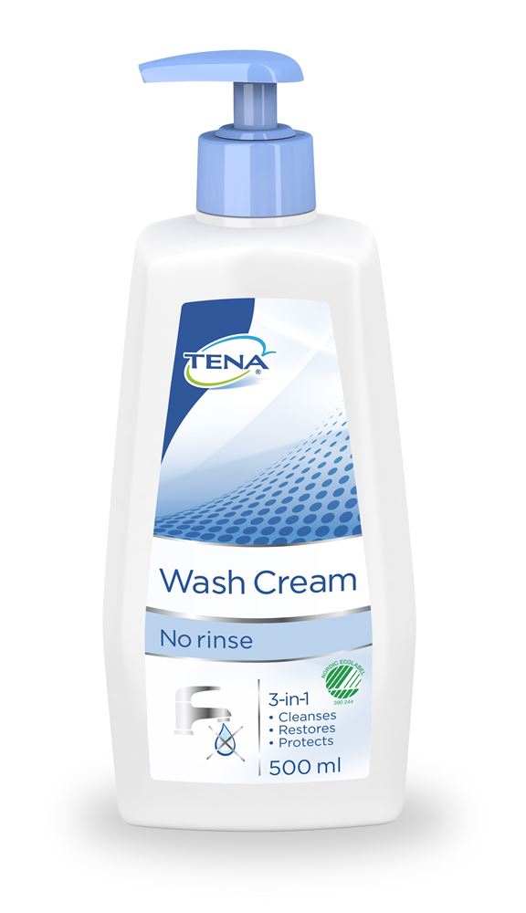 TENA Wash Cream Crème Lavante 500ml | Soin Hydratant