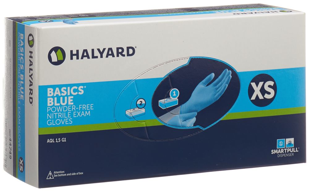 HALYARD UHS Nitrile | Basic bleu XS