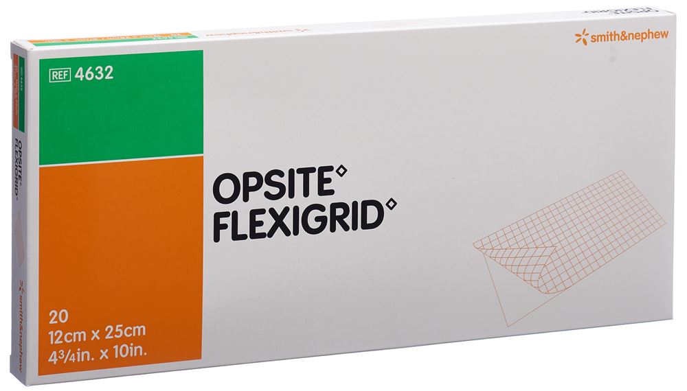 OPSITE FLEXIGRID Pansement 12x25cm | 20 pièces
