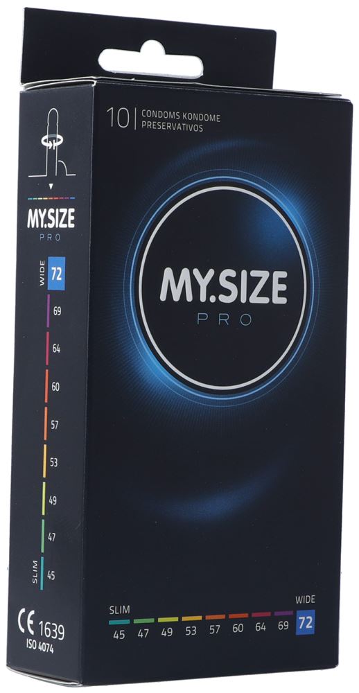 MY SIZE PRO Préservatif 72mm | 10 pièces