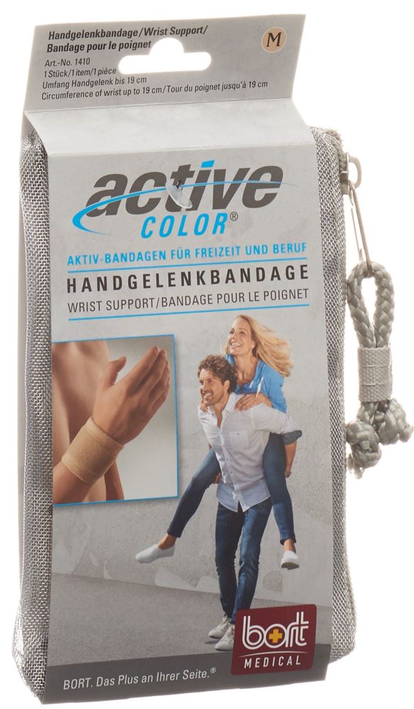 BORT ActiveColor Bandage Poignet M -19cm Beige | Soutien